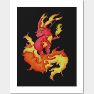 Ablaze Carbuncle Posters and Art